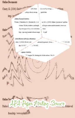 Apa paper writer