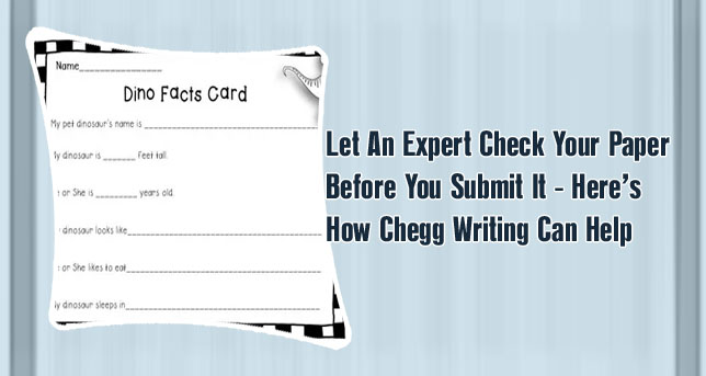 Chegg write my paper