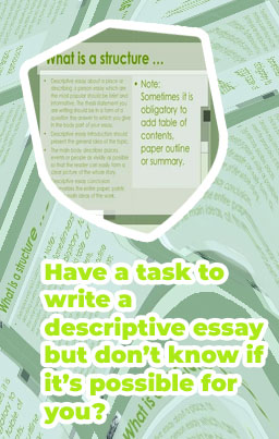 Essay on descriptive