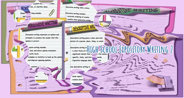 Expository writing examples high school