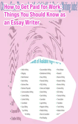 Get paid to write essay