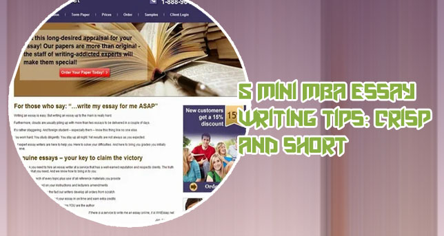 Help with mba essays