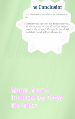 How to write an informative essay