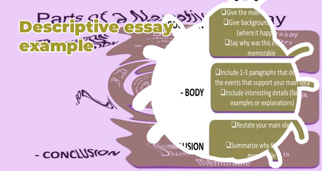 Narrative descriptive essay example