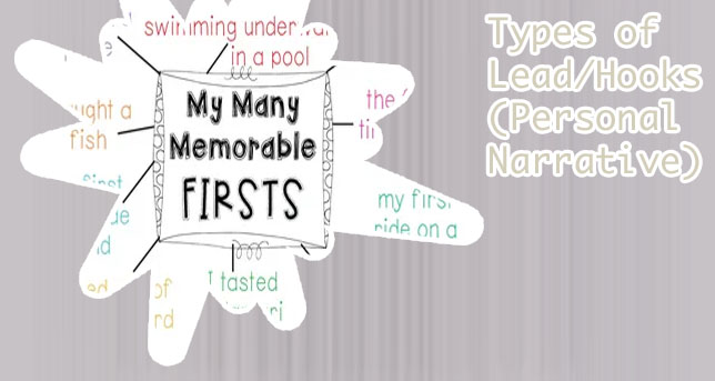 Personal narrative hook