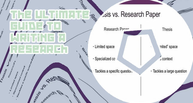 Research paper thesis