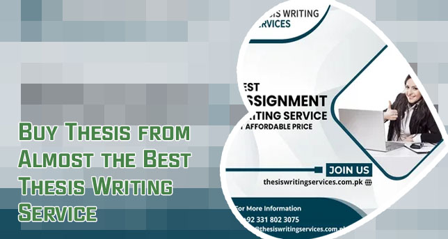 Writing thesis service